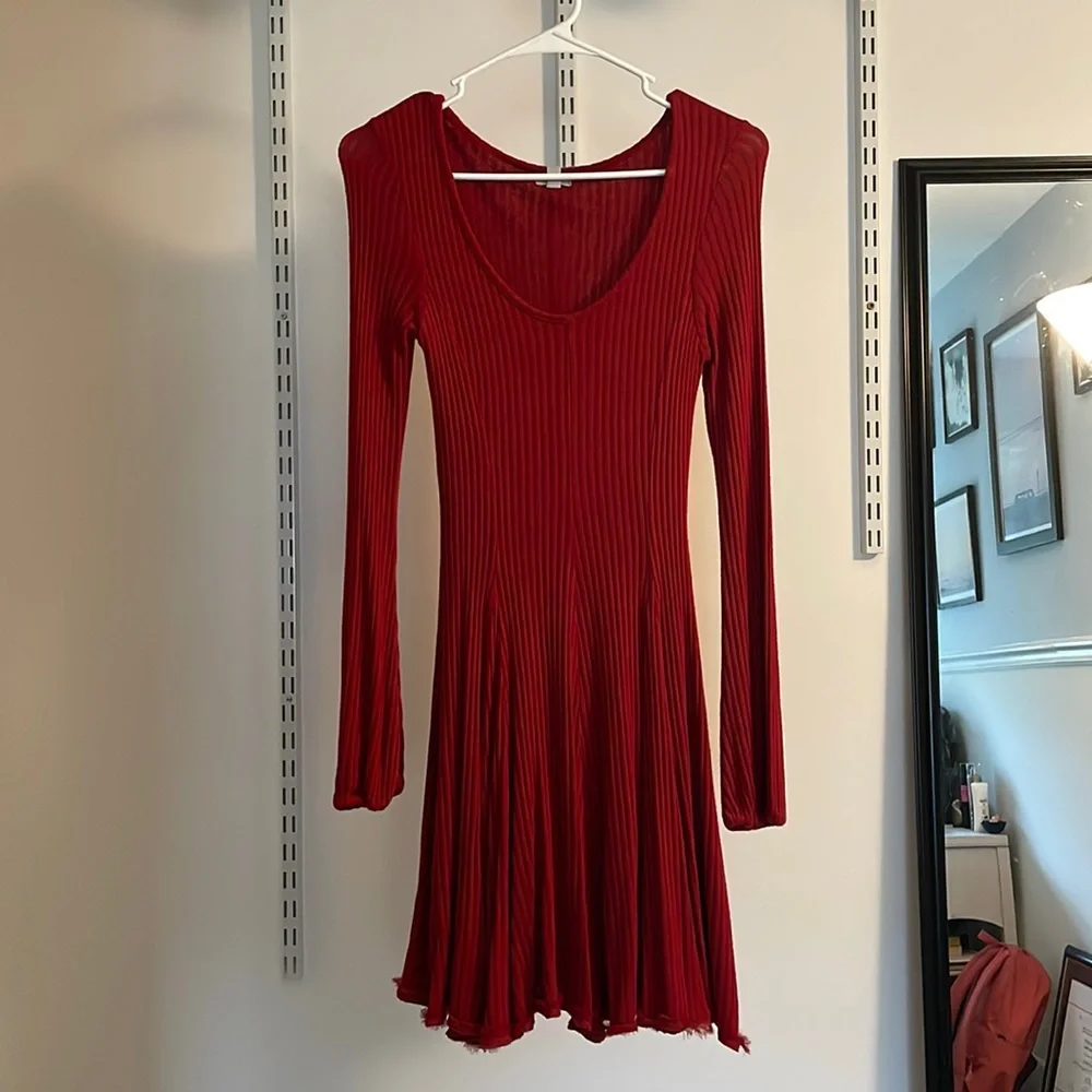 UO Rust Dress - Picture 1 of 3